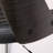 Contemporary Swivel Bar Stool With Adjustable Height, Black Upholstery, And Diamond Back In Weathered Oak American Design Curved Back, Finish