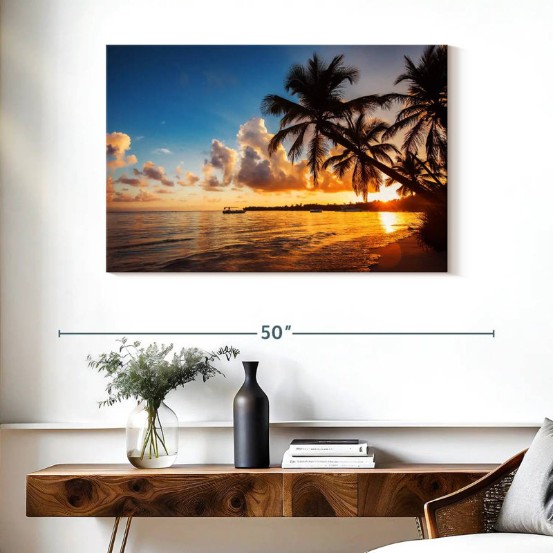 Gillard Dominican Republic Gillard Sunset, 26" H x 39" W