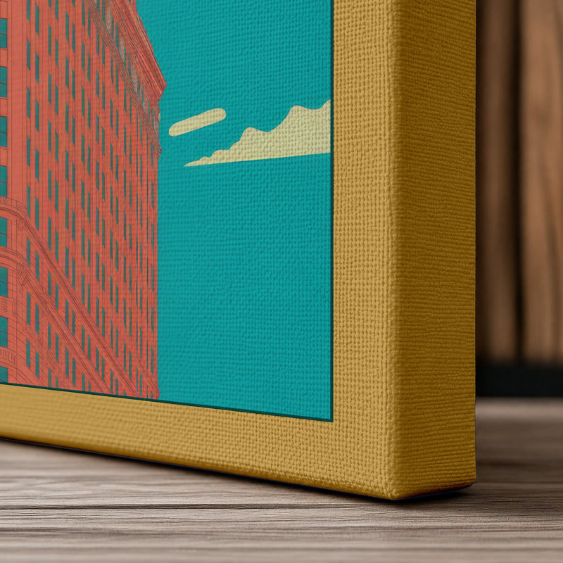 Print, 36x24 - 91.4 x 61.0 cm, Ochre Border