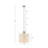Pacific Metal Pendant with Drum Shade