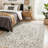 Losh Oriental Performance Traditional Vintage Area Rug in Brown/Beige/Cream-963052475