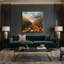 «Farm Autumn Pumpkins», art mural sur toile-1960819210