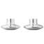Henning Koppel Small Stainless Steel Candlestick