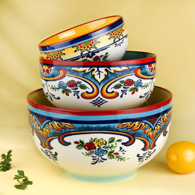 Zanzibar 3 Piece Mixing Bowl Set