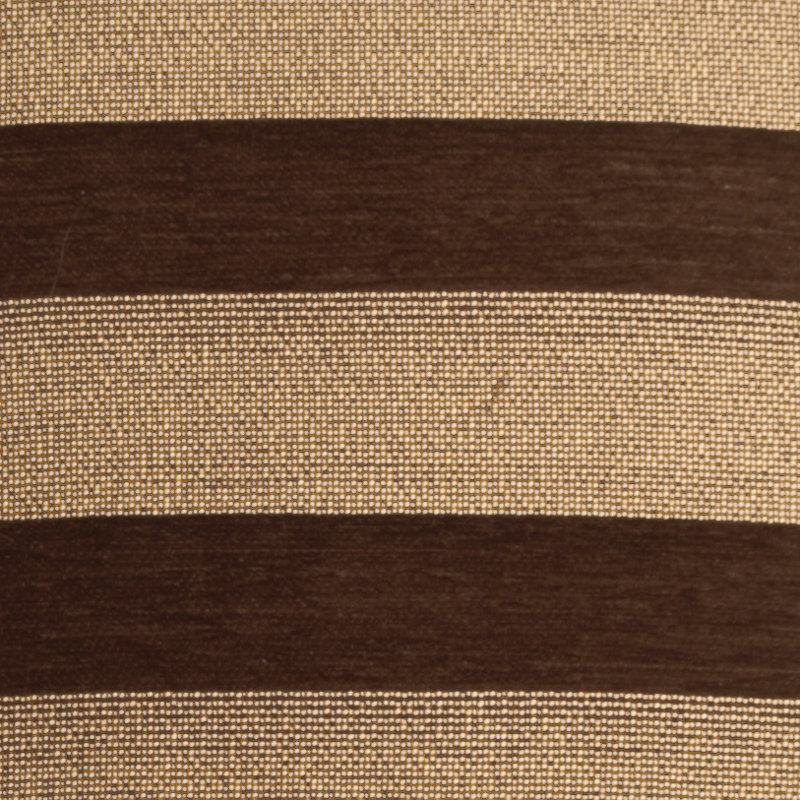 Brackendale Striped Reversible Throw Pillow, Brown