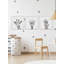 Ensemble de 3 reproductions d’art sur toile