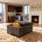 Upholstered Tufted Storage Square Ottoman With Nailhead Trim-749033229