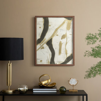 «Abstract LVII», reproduction encadrée - prête à être accrochée - fabriquée aux États-Unis