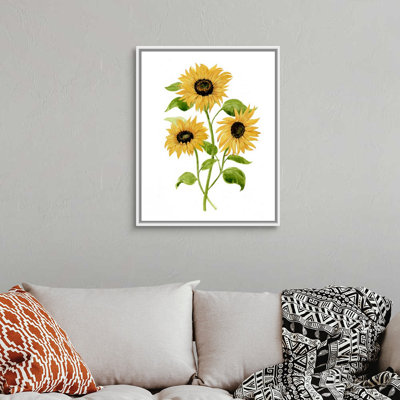 " Sunflower Trio I " Painting