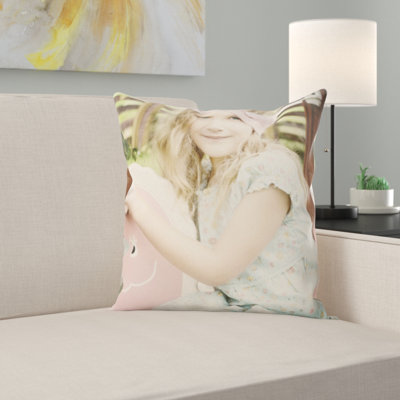 Microsuede Throw Pillow