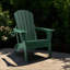Chaise Adirondack en PEHD pliable avec porte-gobelet, résistante aux intempéries, nécessitant peu d'entretien, pouvant supporter jusqu'à 400 lb, paquet de 3-779349071