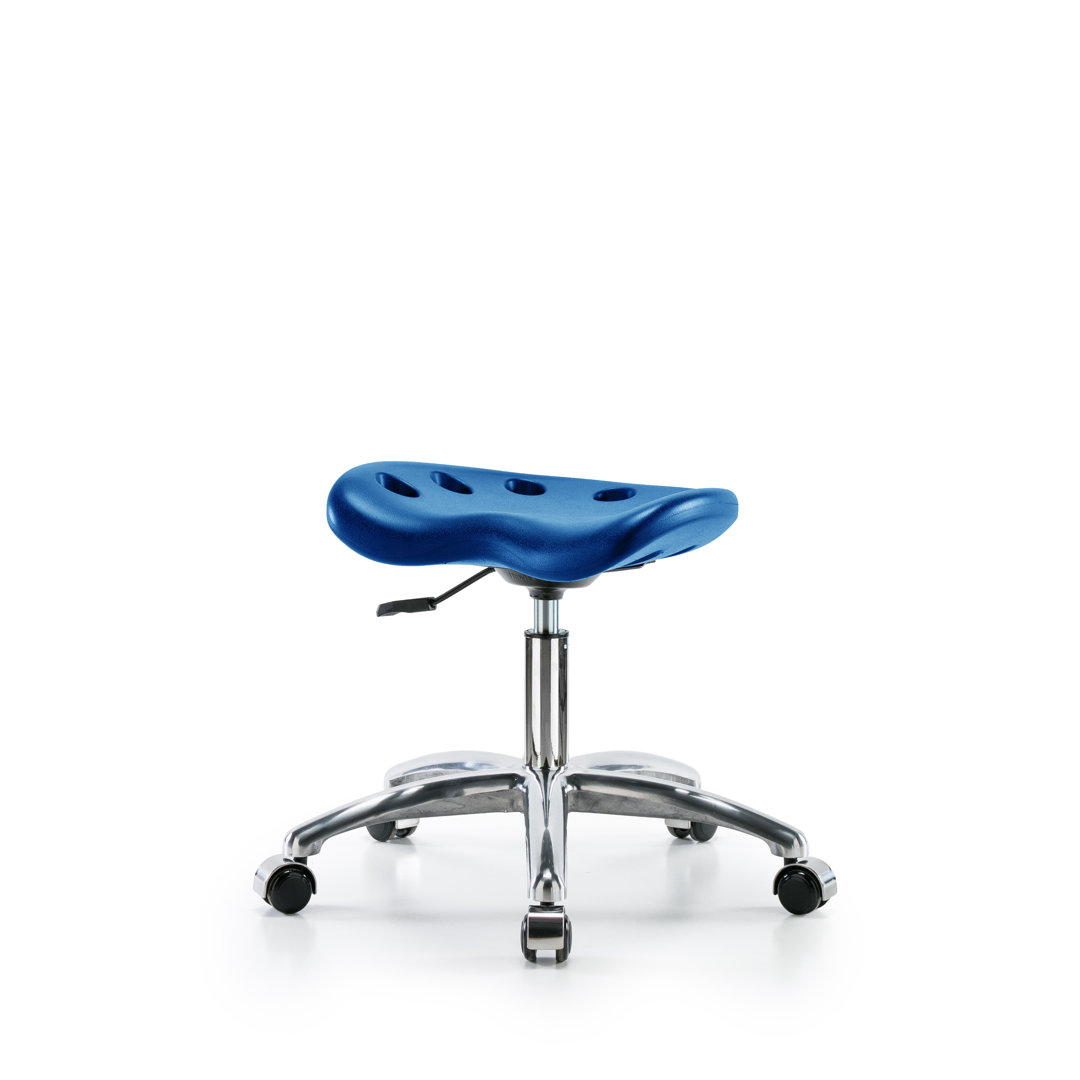 Adjustable Height Ergonomic Lab Stool Inbox Zero Seat 