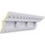 Moulure couronne H 9 7/8 po x P 9 3/4 po x F 14 po x L 94 1/2 po
