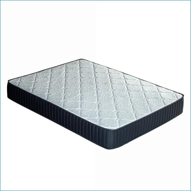 Matelas | Double matelas hybride en gel rafraîchissant de 10 po, soulagement de la pression, isolement de mouvement, CertiPUR-US / Oeko-TEX, assemblé aux États-Unis | Gris clair | Tissu