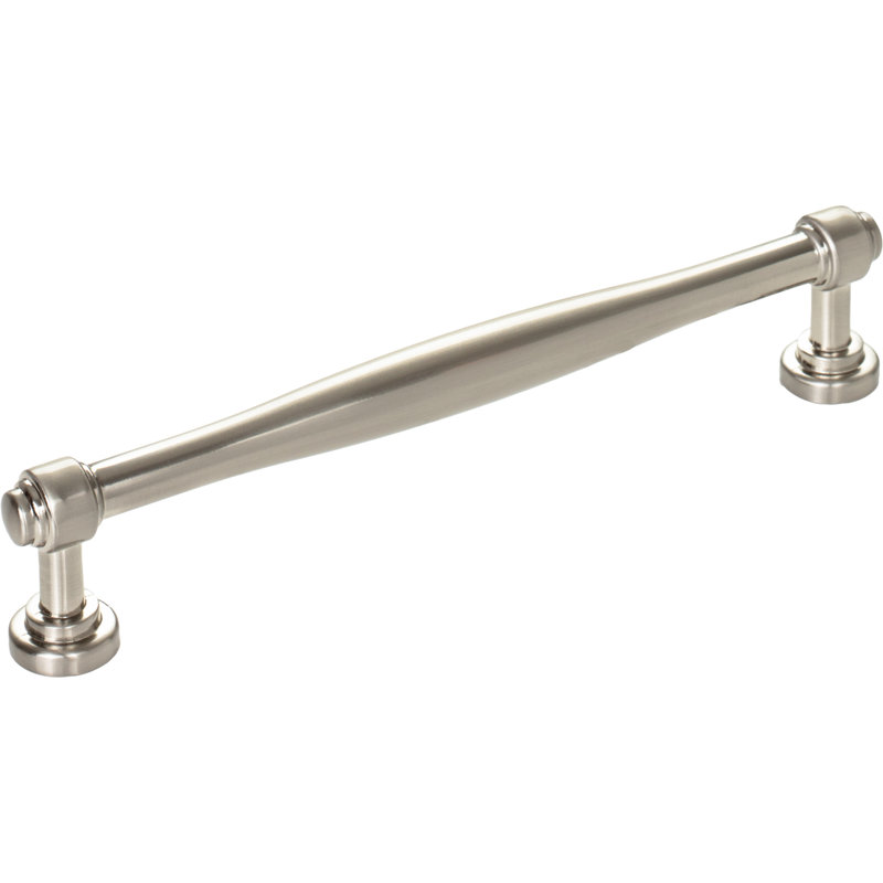 Clarence Bar pull, Brushed Satin Nickel, 3 3/4" Center to Center