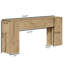 Console en bois rustique et table d'appoint pour le salon | Idée de cadeau-970708145