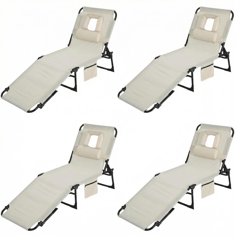 Beach Chair, Beige, 4