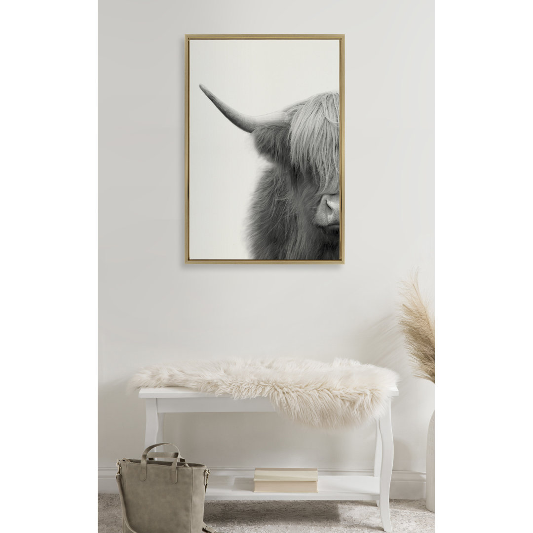" Hey Dude Highland Cow Crop " by The Creative Bunch Studio Foundry Select 