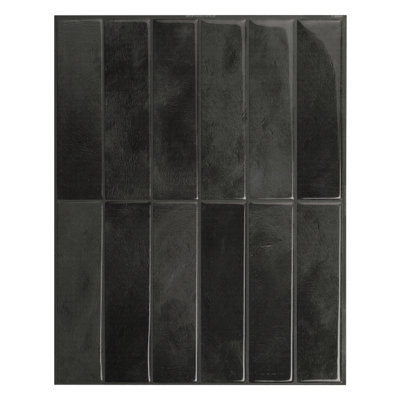 Peel and Stick Gel Backsplash Tile Morocco 11.5'' x 9'' (Set of 4)