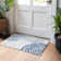Premium Machine Washable Prisco Blue Rug