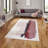 Ayane area rug Printed Rectangle Rose-70523006