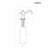 Whitehaus 5" deck mount solid brass kitchen soap and lotion dispenser-124538810