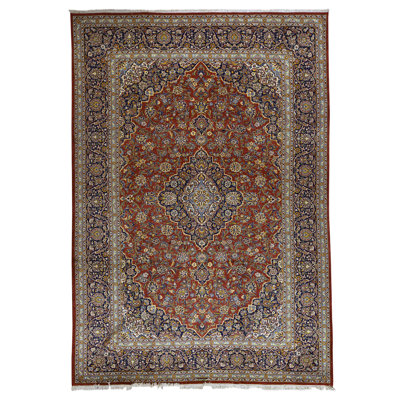 Tapis rouille de haute qualité noué à la main Canterbury