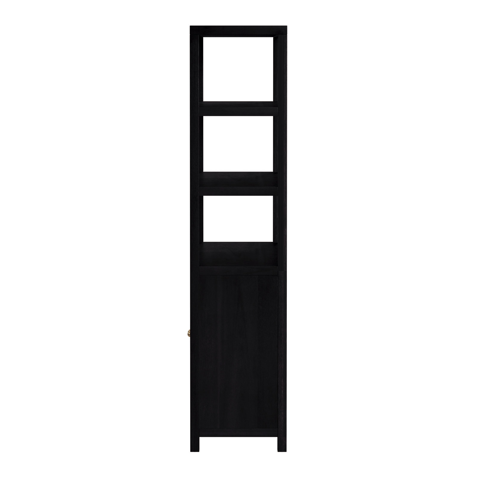 Celine 32" Acacia Bookcase, Antique Coffee