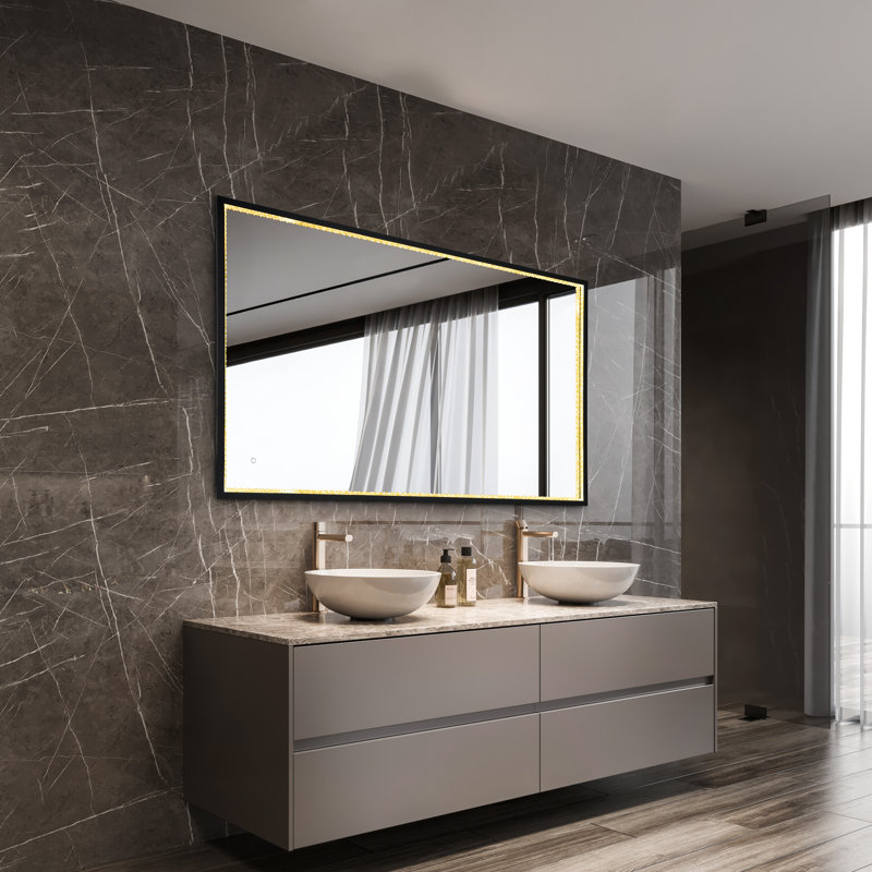 LED Rectangle Bathroom Mirror
