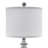 22" Distressed Blue Resin Table Lamp Set