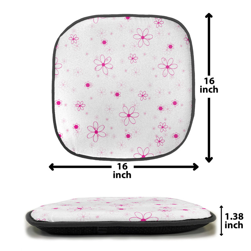 Outdoor 1.38'' Dining Chair Seat Cushion
