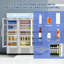 38.9 Cu.Ft. 3 Door Commercial Beverage Cooler, Frost-Free Display Refrigerator with 360° Cooling & LED Light-121874914