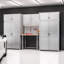 Armoire murale à porte simple UltraHD Seville Classics, l 24 po x P 12 po x H 28 po-103989692
