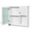 Armoire murale de salle de bain 30 "avec miroir