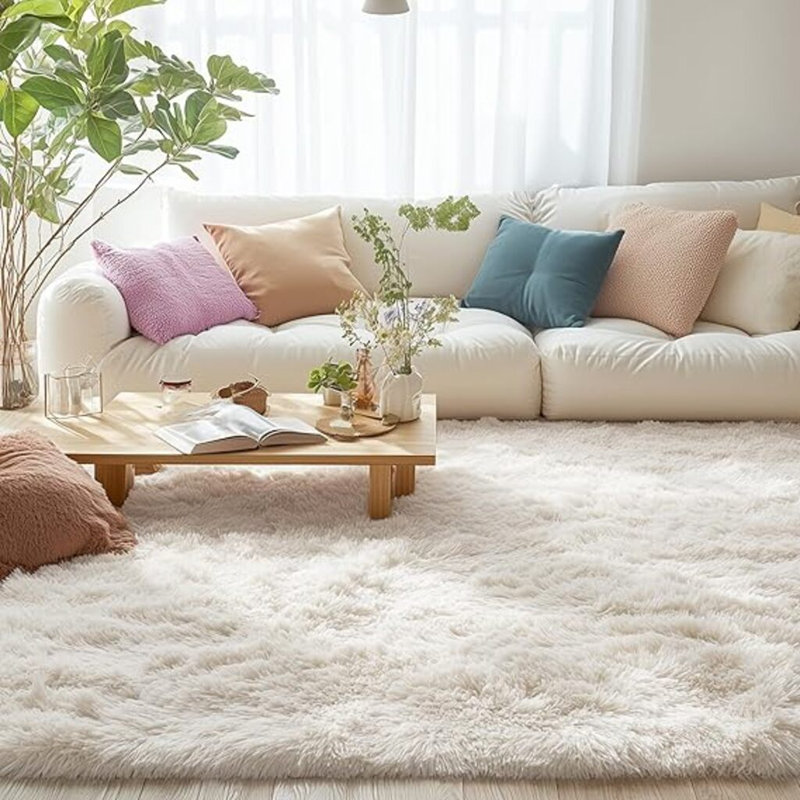 Rectangle 120 cm x 160 cm Area Rug
