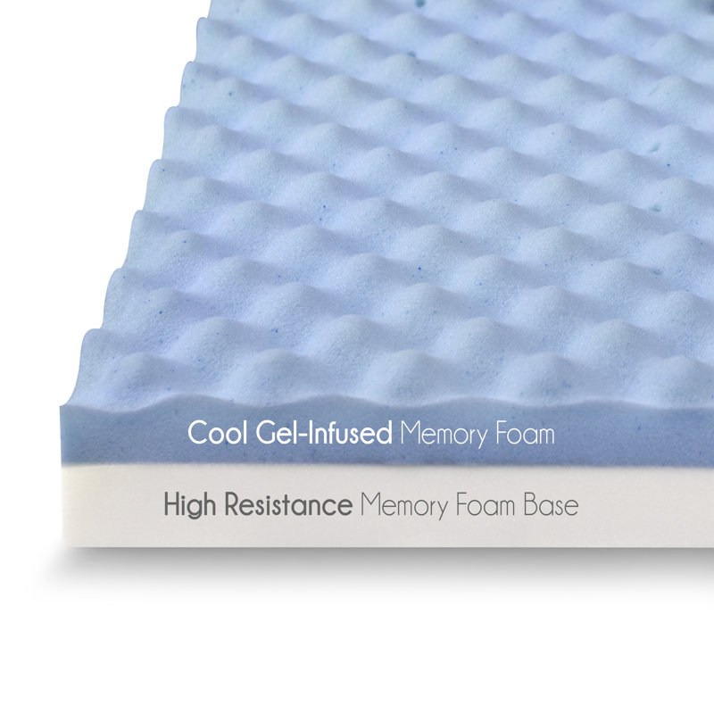 3'' Memory Foam Mattress Topper, Queen