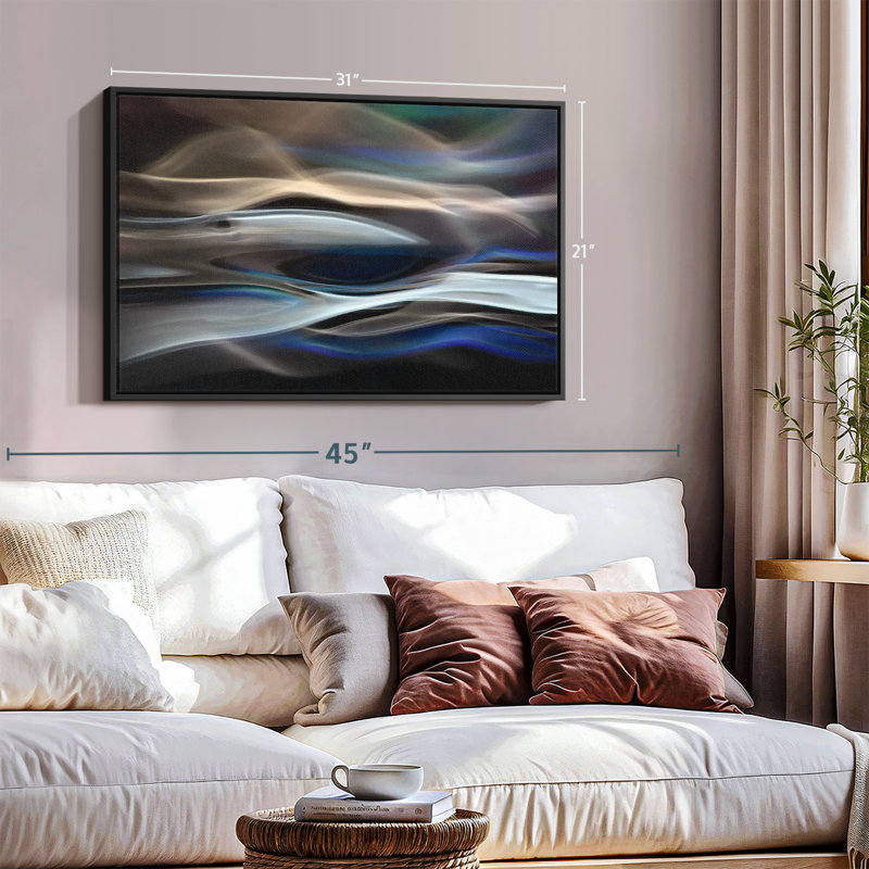 «The Whale Wall Art», H 21 po x l 31 po