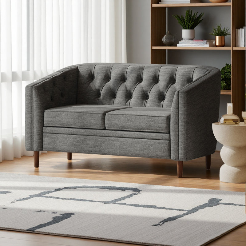 Loveseat, Charcoal
