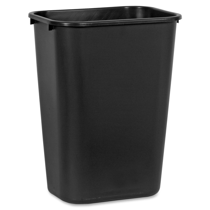 Poubelle 7 gallons, Noir, 7 gallons