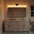 49.25" 6 - Light Dimmable Vanity Light with Glass Shade-1689359659