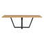 Aliyani Oak Solid Wood Dining Table