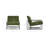  Bo Velvet Fabric Lounge Chair