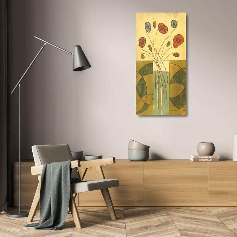 Sur la table II, H 24 po x l 12 po