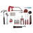 Stalwart Household Hand Tools, 65 Piece Tool Set  - Set Includes Hammer, Screwdriver Set and Pliers