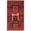 Tapis rouge foncé Dequita 3 pi 3 po x 6 pi 0 po