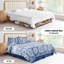  Ensemble d'édredon réversible 5 pièces avec taie décorative et jupe de lit-745066975-719674284
