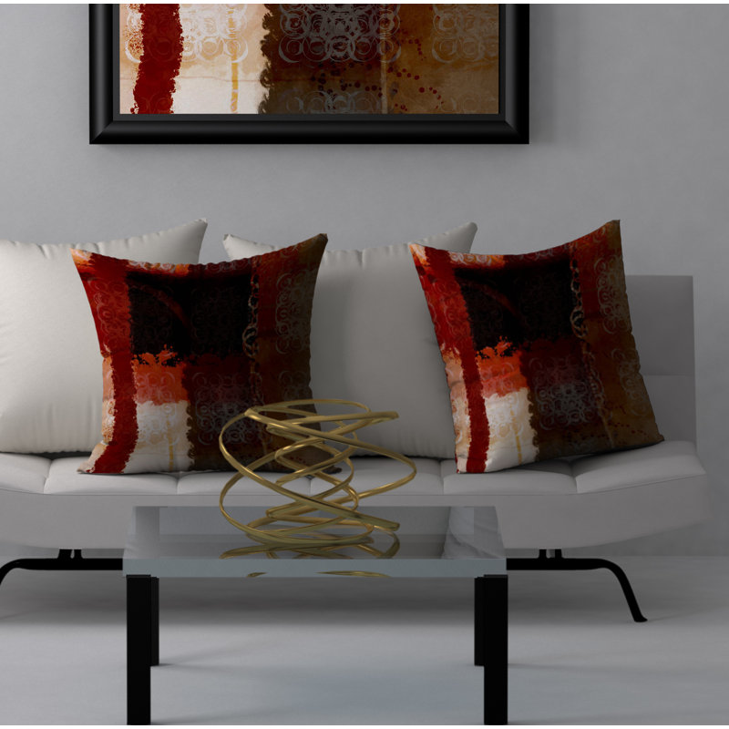 Housse et insert de coussin carré superbe, 24" X 24"