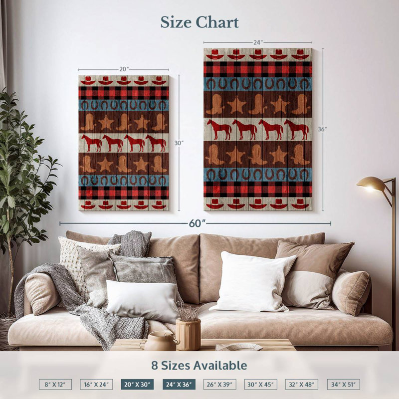 Kerner Western Warmth, 36" H x 24" W