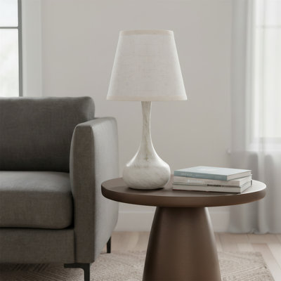 Ensemble de deux petites lampes de chevet à deux têtes avec gradation à trois niveaux (comprend les ampoules DEL)