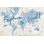 " World Map Collage Explore " by Sue Schlabach